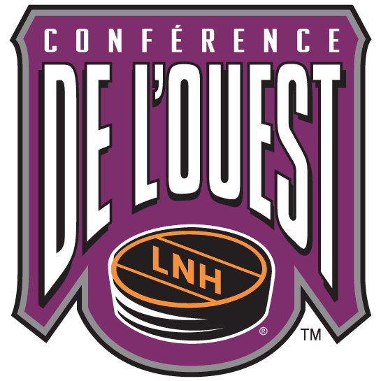 NHL Western Conference 1994-1997 Alt. Language Logo DIY iron on transfer (heat transfer)